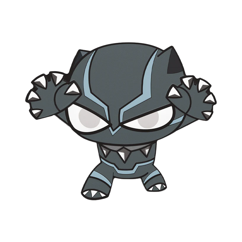 Image for 1 oz Marvel Mini-Hero Black Panther Coin (2021) from TD Precious Metals